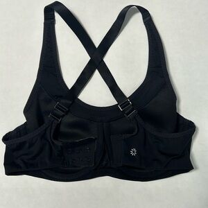 Athleta sport bra black 34b crisscross back